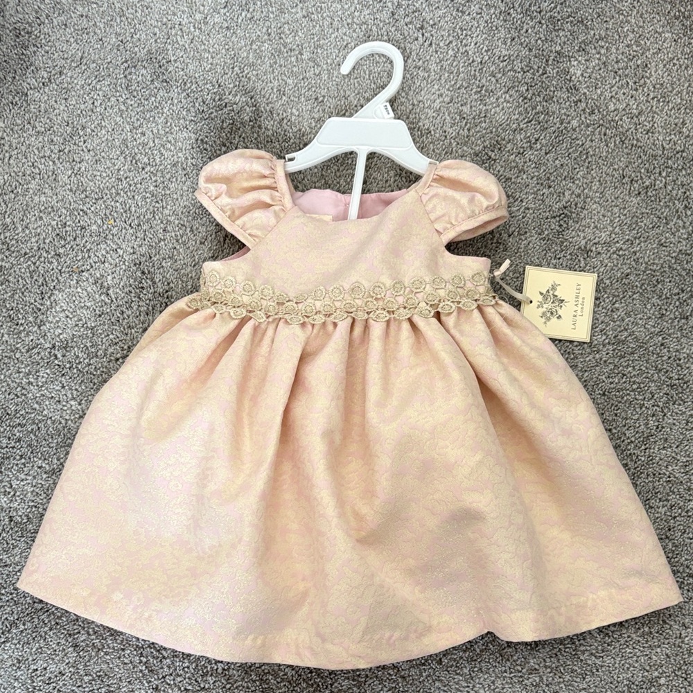 Laura Ashley Pink Formal Kids Dress